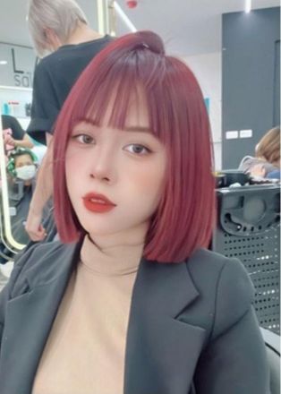 Nhuộm Màu nóng