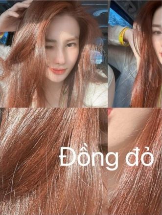 Nhuộm Màu nóng