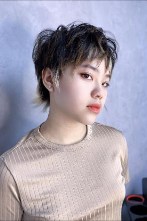Kiểu tóc Tém · Mullet