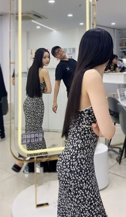 Kiểu tóc Thẳng bằng