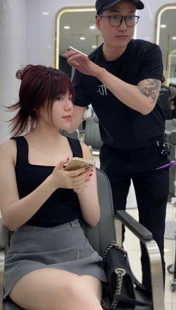 Nhuộm Màu nóng
