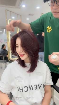 Nhuộm Màu nóng